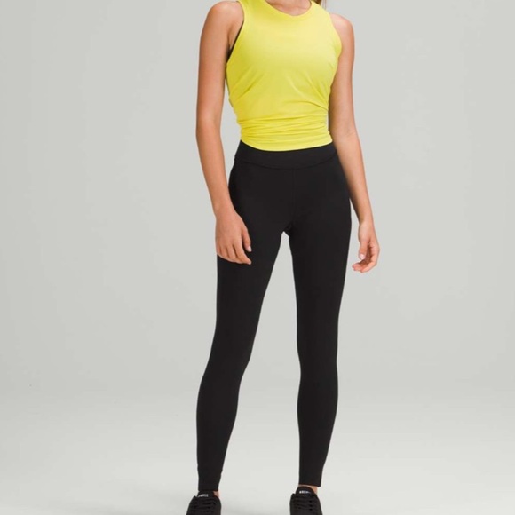 Lululemon black base pace high rise legging 28” size 2 - Picture 1 of 10